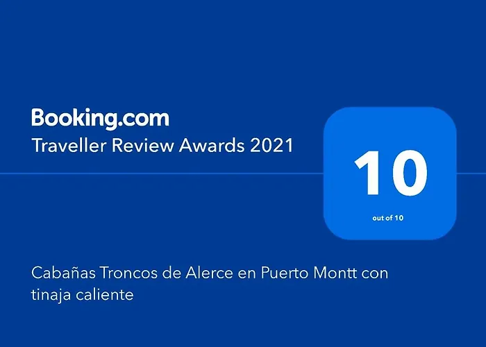 Cabanas Troncos De Alerce En Puerto Montt Con Tinaja Caliente